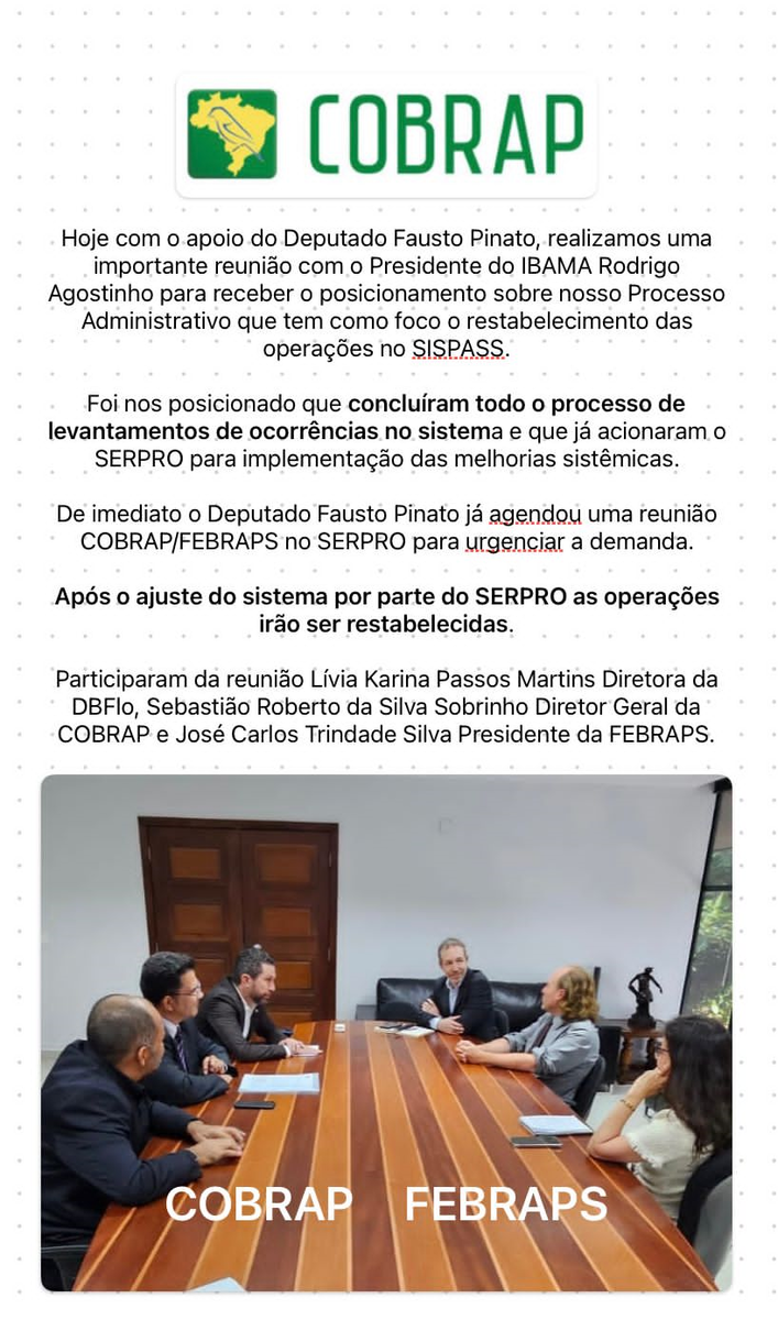 REUNIÃO IBAMA - BRASÍLIA 09/10/2023